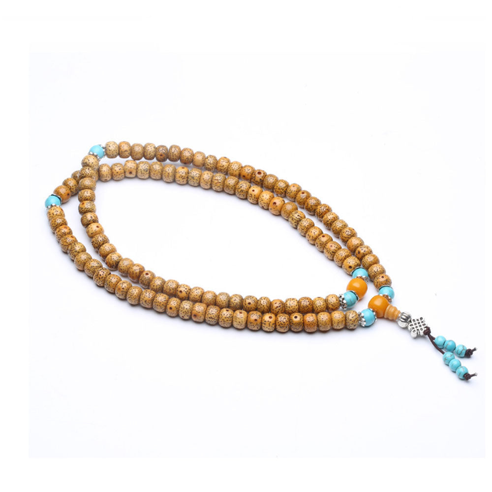 handmade serenity moonstar bodhi beads 108 mala prayer meditation bead bracelet necklace jewelry